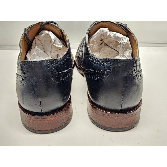 Cole Haan Shoes Men’s Size 9 M Deep Navy Blue Wing Tip Oxford Lace Up main image 14